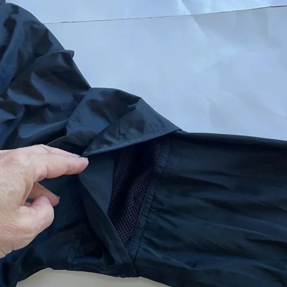 Callaway Golf Windbreaker Full Zip Jacket Black Men’s size L Outerwear - Picture 9 of 14